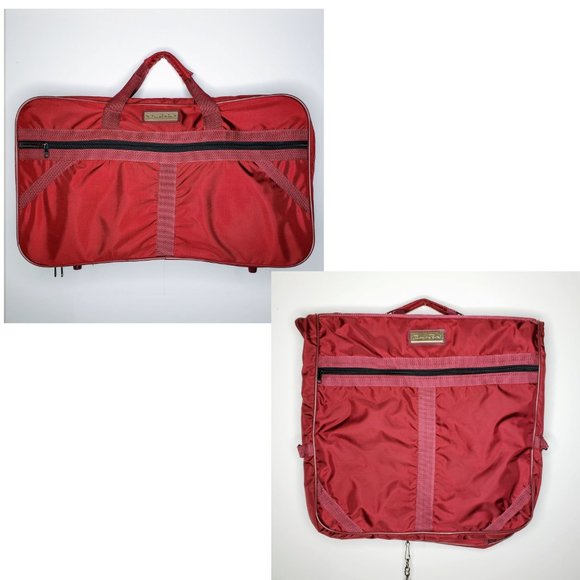 Oscar de la Renta Handbags - Oscar de la Renta VTG Nylon Suitcase/Garment Bag